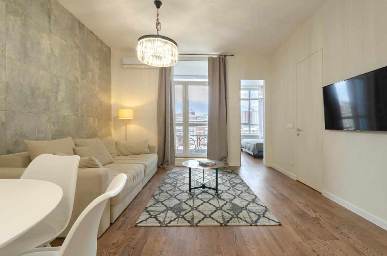 קייב Petrovdom 11-212 In Rc Central Park Residence Complex מראה חיצוני תמונה
